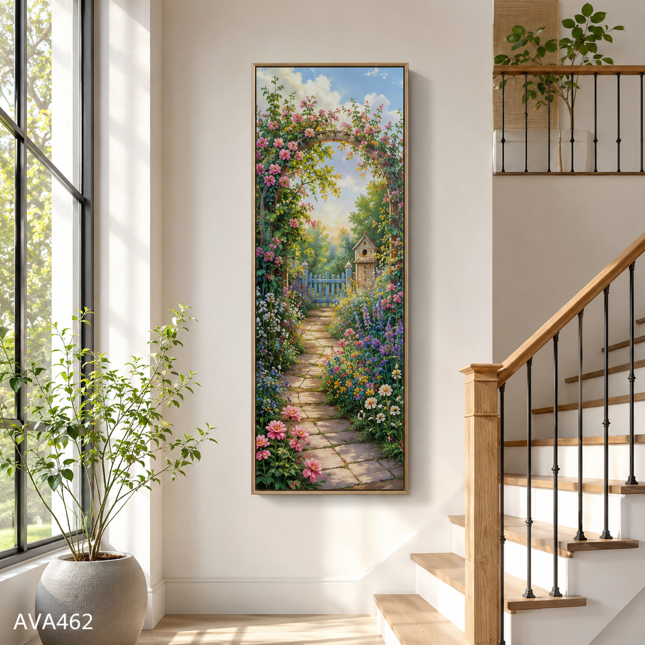 Tranh Vườn Hoa Thơ Mộng - AVA462