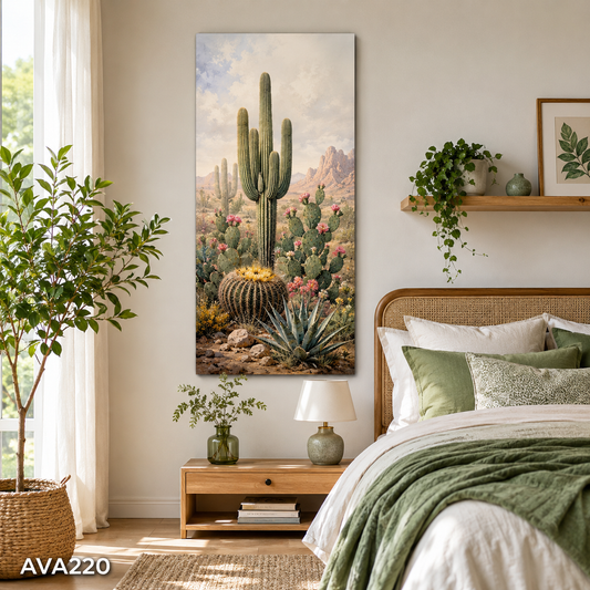 Tranh Xương Rồng Sa Mạc- AVA220