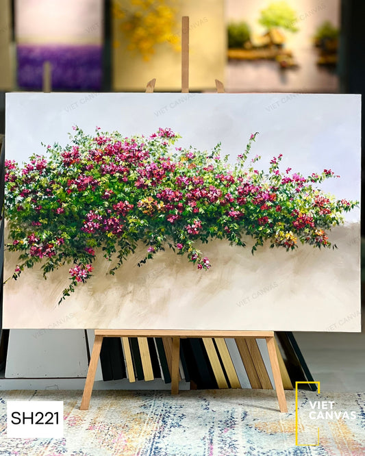 Sắc Hoa Trên Tường - SH221
