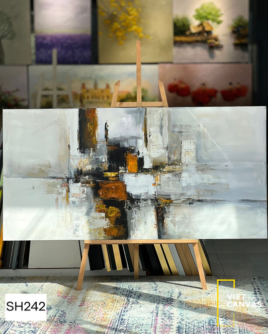 Tranh Sơn Dầu Trừu Tượng - SH242