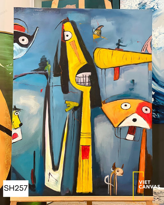 Tranh Sơn Dầu Thế Giới Dị Thường - SH257