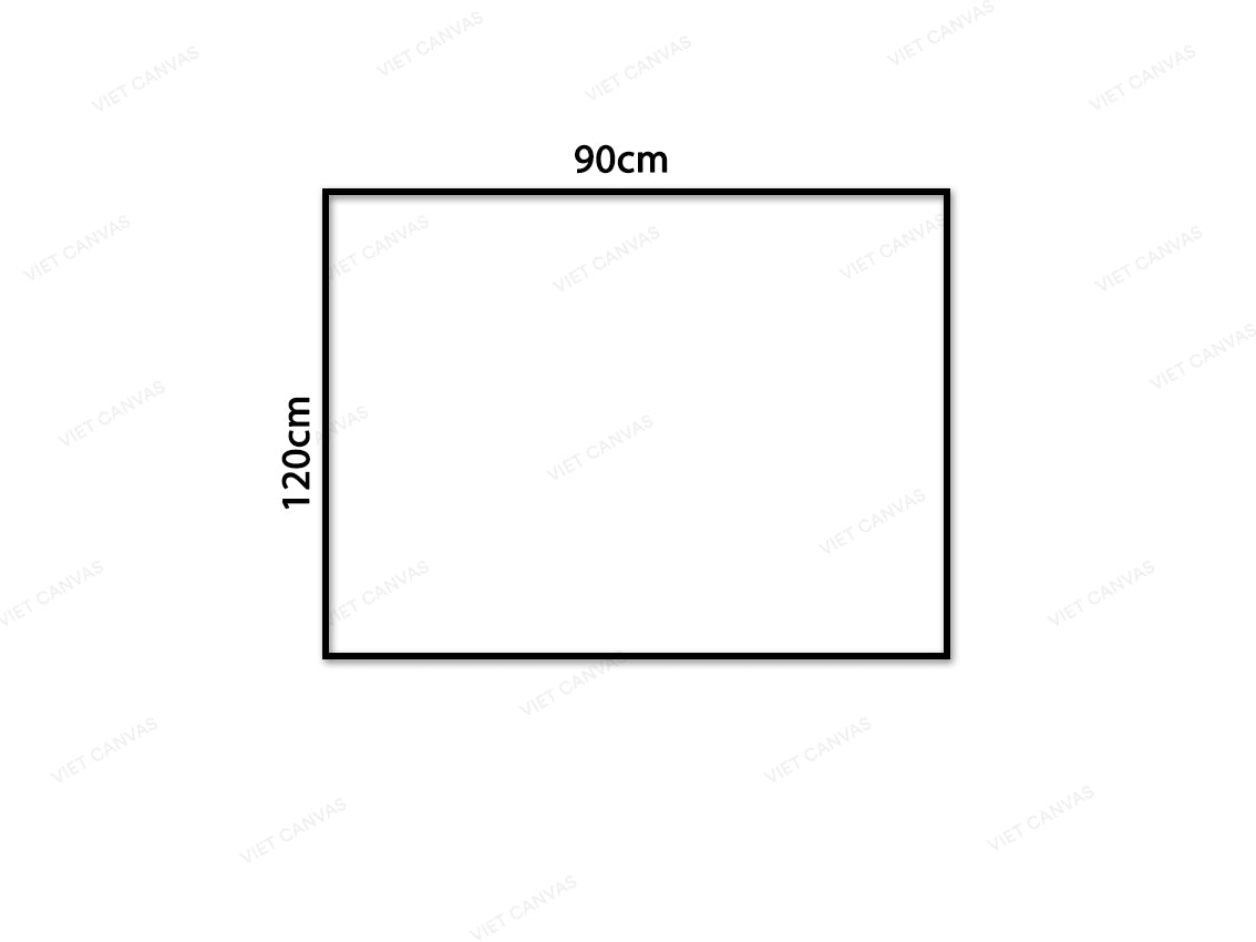 Tranh Sắc Xanh Trừu Tượng - VQ121