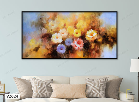Tranh Đoá Hoa Ấn Tượng - VZ624