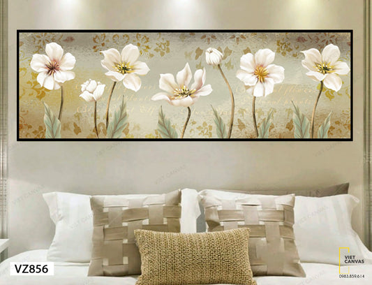Tranh Những Bông Hoa Nhẹ Nhàng - VZ856