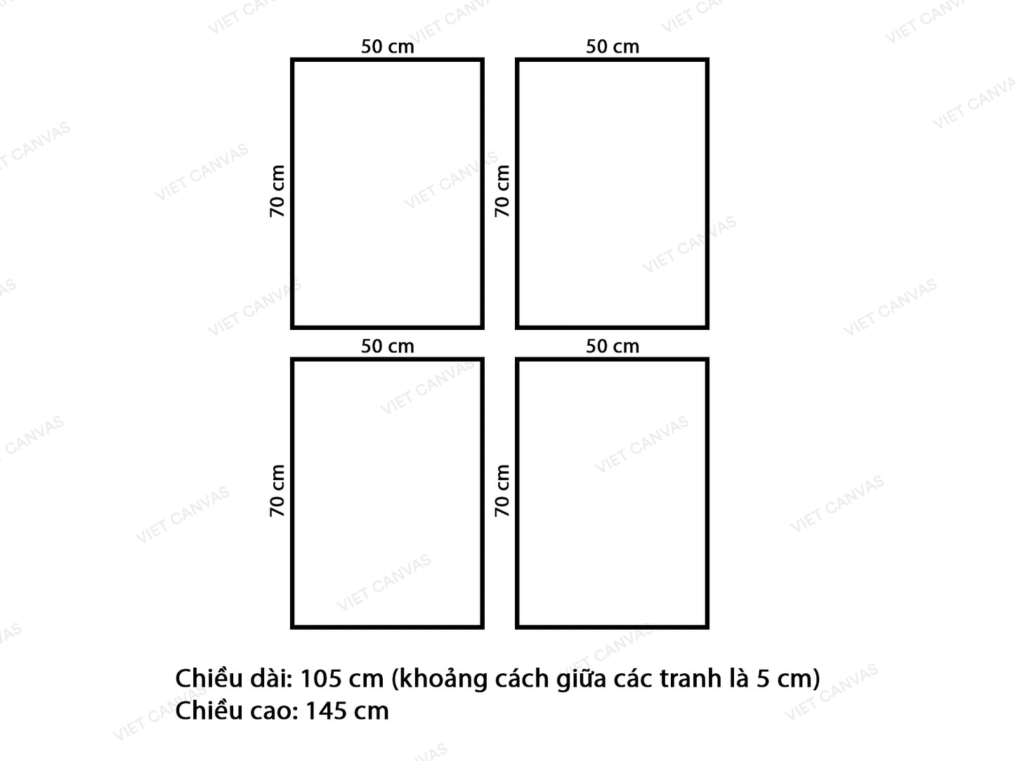 Bộ 4 Tranh Cậu Bé Và Chú Cáo - VV413.1