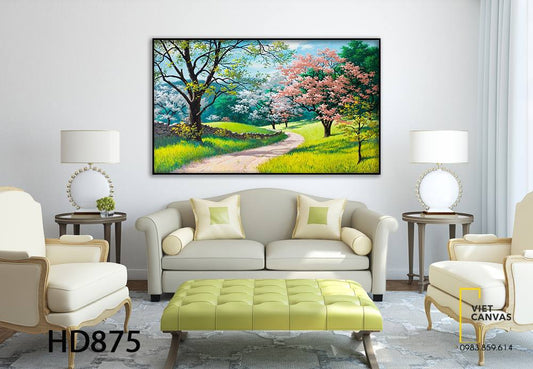 Tranh Lối Vào Khu Rừng - HD875