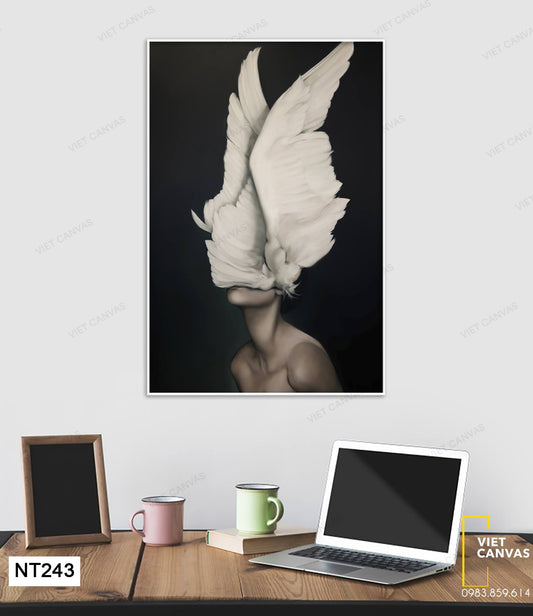 Tranh Cô Gái Cá Tính - NT243