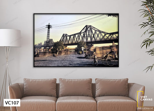 Tranh Chiếc Cầu Năm Xưa - VC107