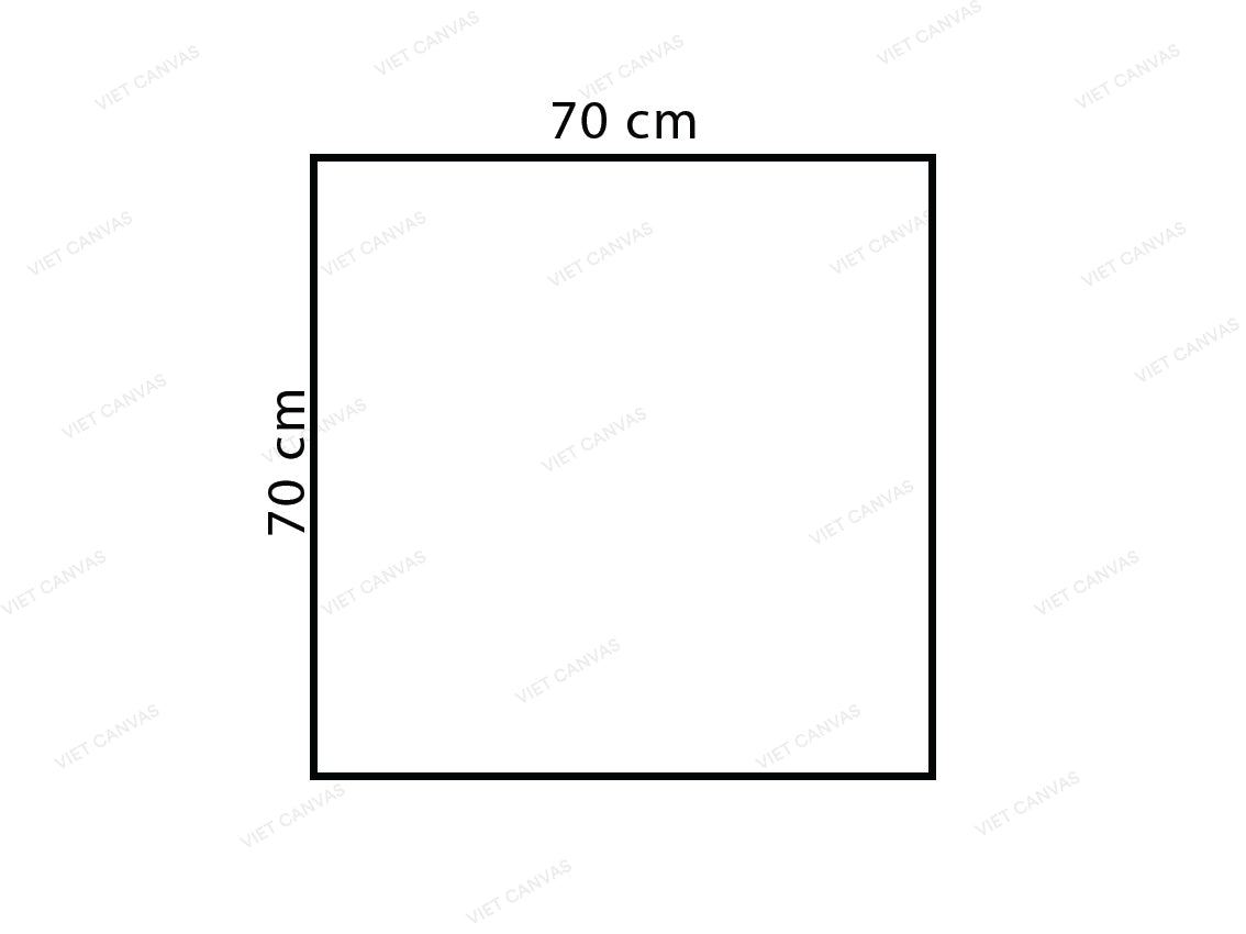 Tranh Sơn Dầu Cây Hoa Tím - SH158