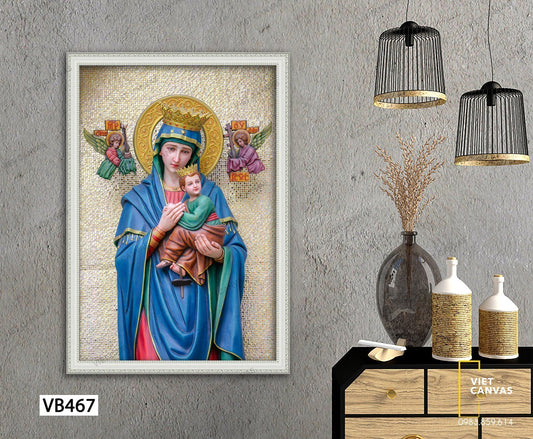 Tranh Mẹ Hằng Cứu Giúp - VB467
