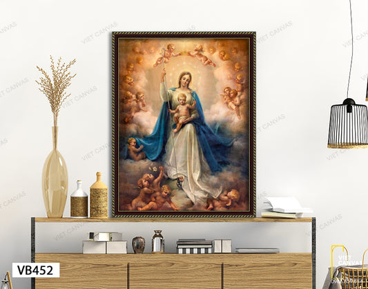 Tranh Đức Mẹ Thiên Thần - VB452