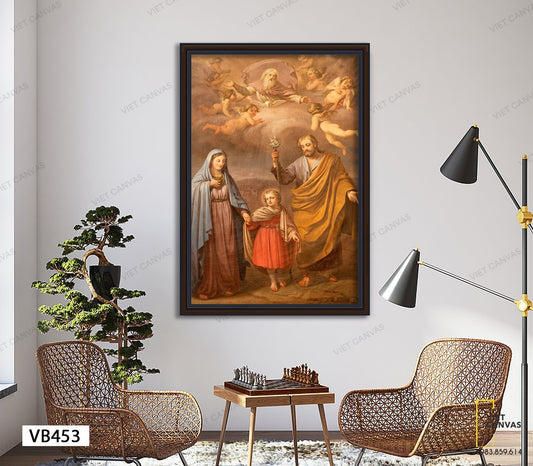 Tranh Đức Chúa Cha Luôn Hướng Về Người Con - VB453