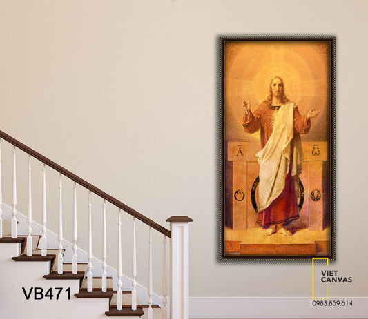 Tranh Lòng Thương Xót Chúa - VB471