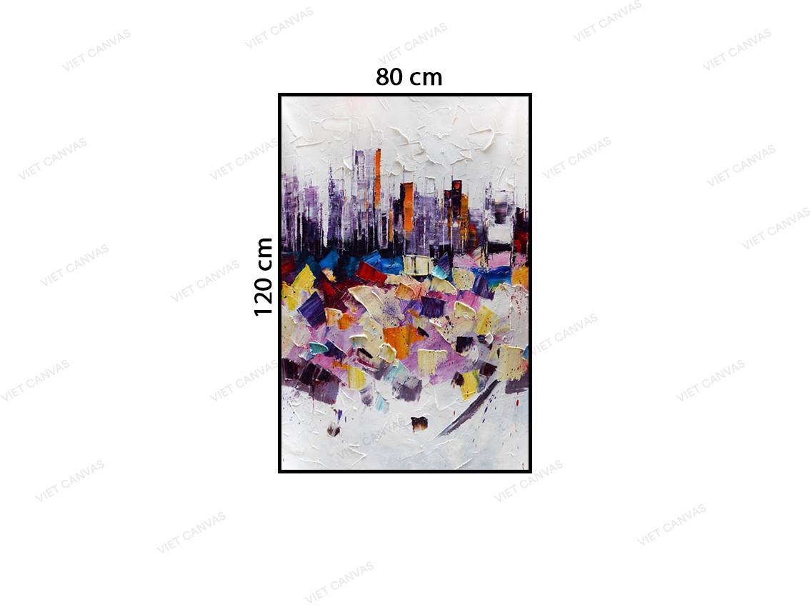 Tranh Sắc Màu Trừu Tượng - VZ541
