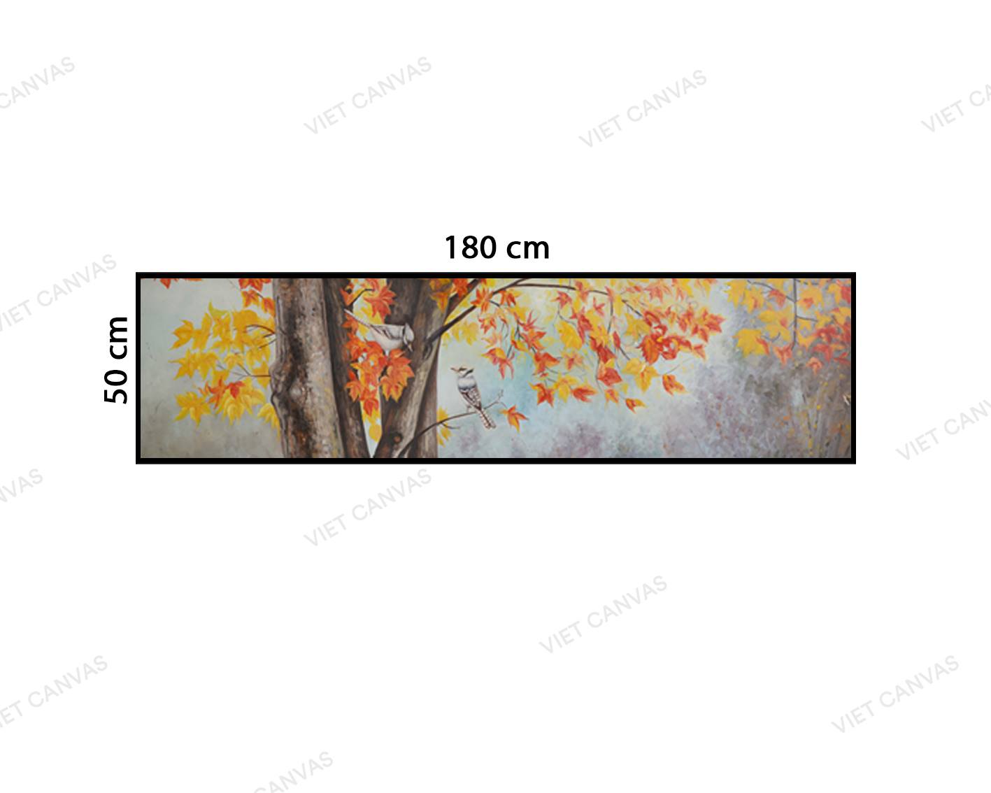 Tranh Mùa Thu Đến Trên Nhành Cây - VZ486