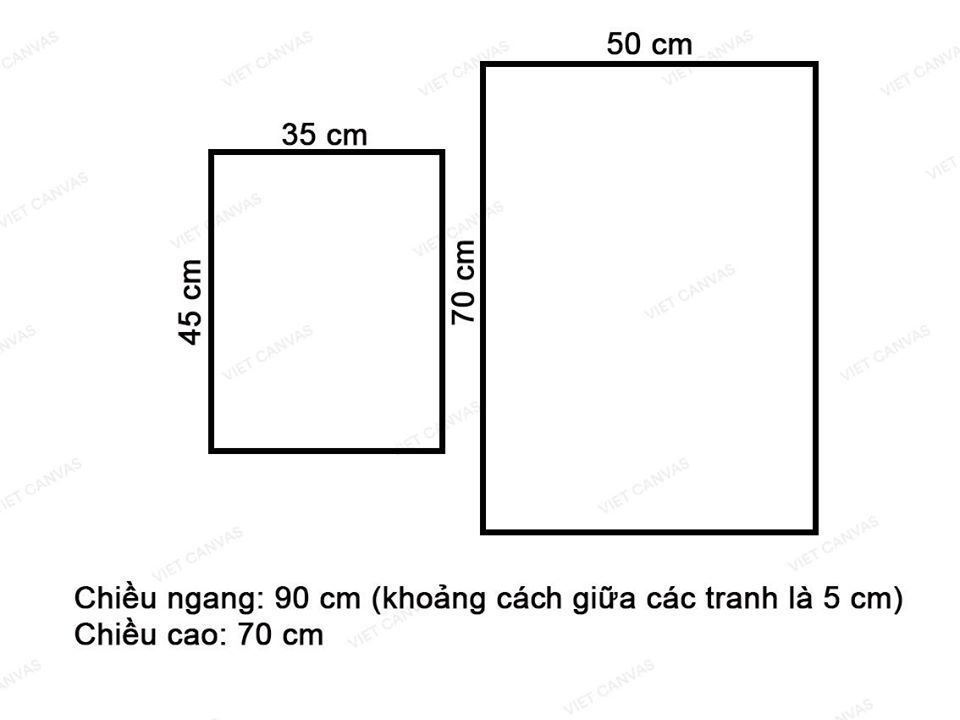 Bộ 2 Tranh Lá Cây Dương Xỉ Và Quotes - VZ297.4