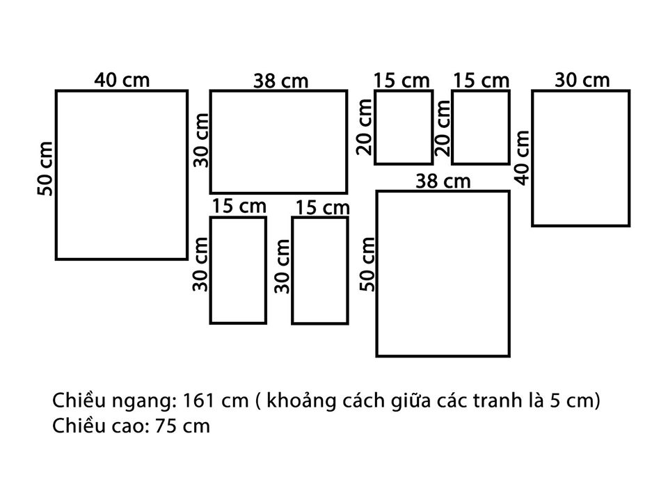 Bộ 8 Tranh Lá Cây Tươi Mát - VY067