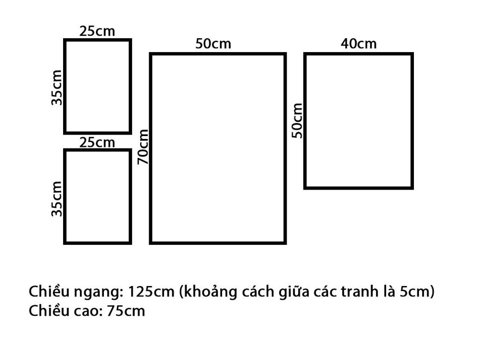 Bộ 4 Tranh Lá Cây Màu Xanh Và Quotes - VZ882.1