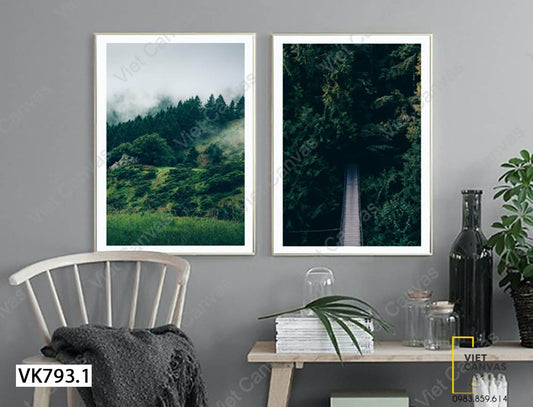 Bộ 2 Tranh Khu Rừng - VK793.1
