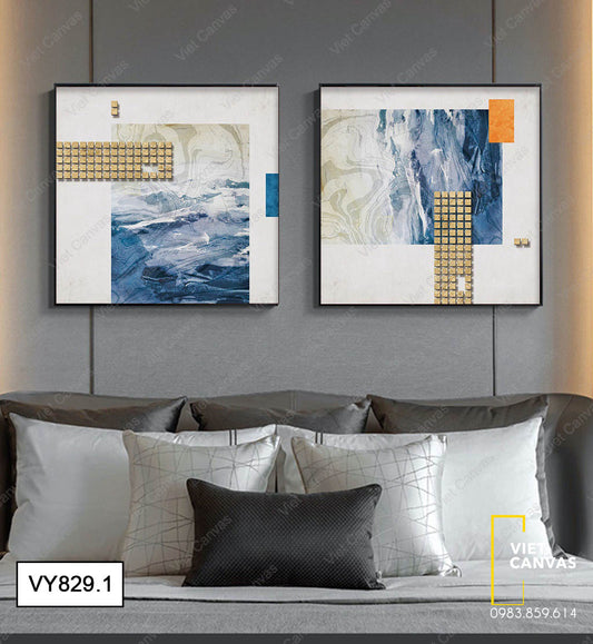 Bộ 2 Tranh Trừu Tượng - VY829.1