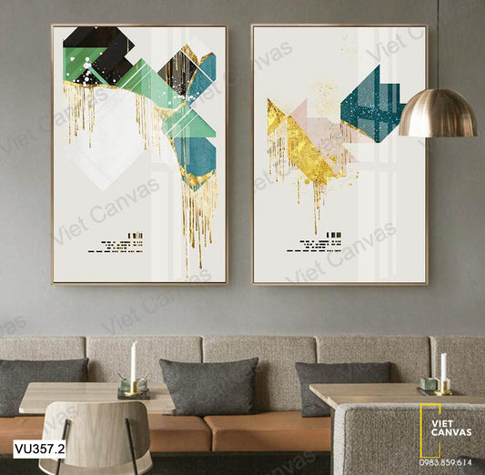 Bộ 2 Tranh Trừu Tượng - VU357.2