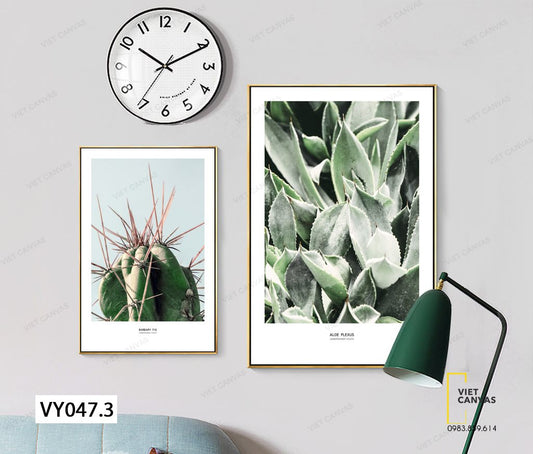 Bộ 2 Tranh Gai Xương Rồng - VY047.3