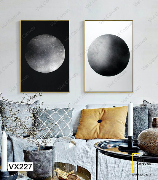Bộ 2 Tranh Mặt Trăng - VX227