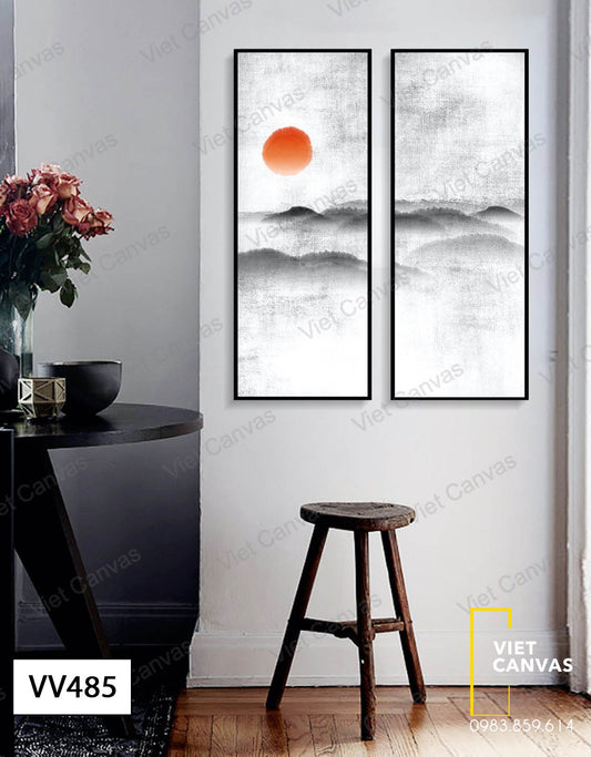 Bộ 2 Tranh Những Đồi Núi - VV485