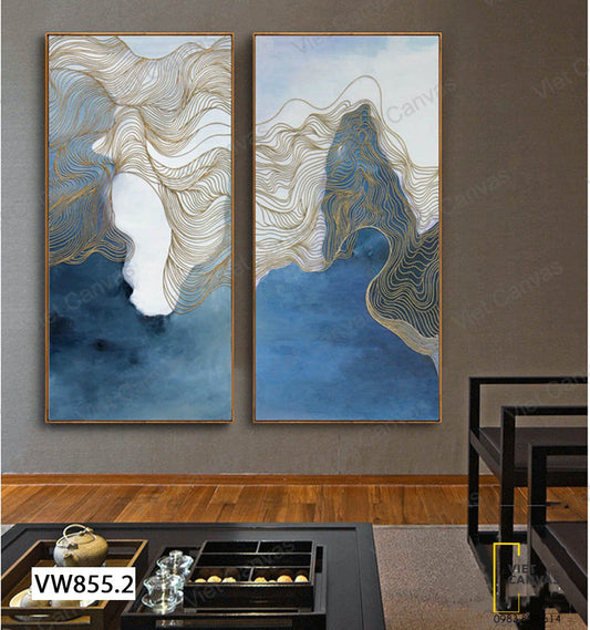 Bộ 2 Tranh Trừu Tượng - VW855.2
