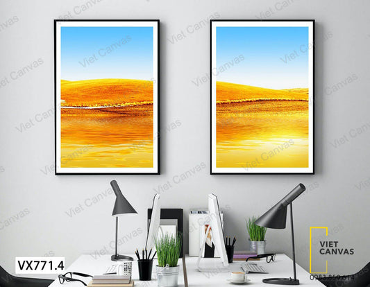 Bộ 2 Tranh Sa Mạc - VX771.4