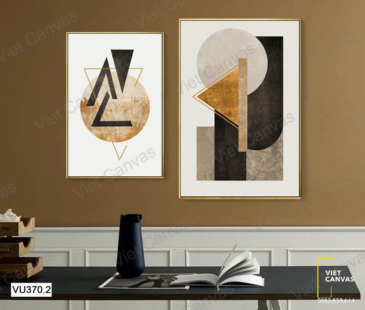 Bộ 2 Tranh Trừu Tượng - VU370.2