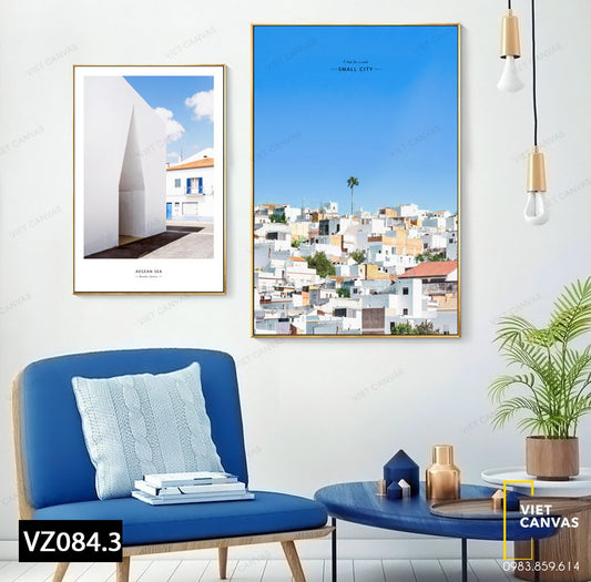 Bộ 2 Tranh Thành Phố Hiện Đại - VZ084.3