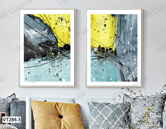 Bộ 2 Tranh Trừu Tượng - VT284.3