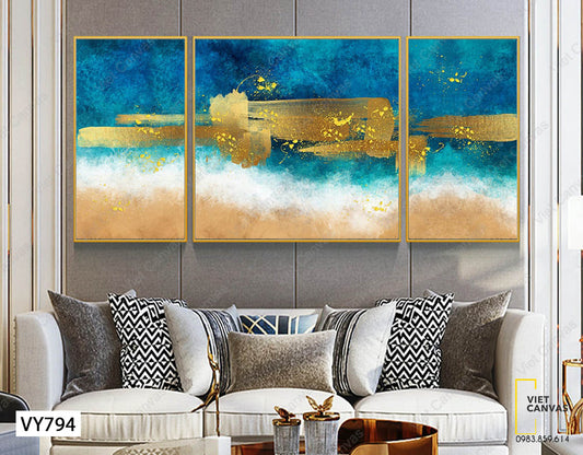 Bộ 3 Tranh Trừu Tượng - VY794