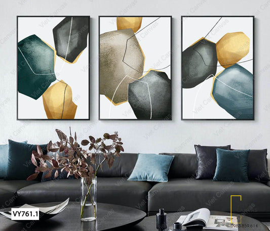 Bộ 3 Tranh Kim Cương Quý Giá - VY761.1