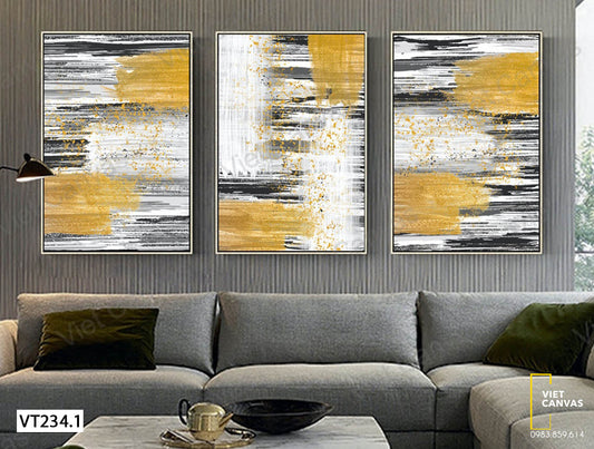 Bộ 3 Tranh Trừu Tượng - VT234.1