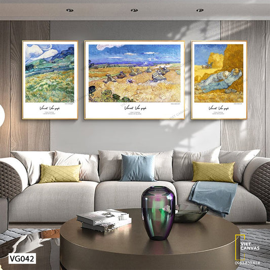 Bộ 3 Tranh Van Gogh - VG042