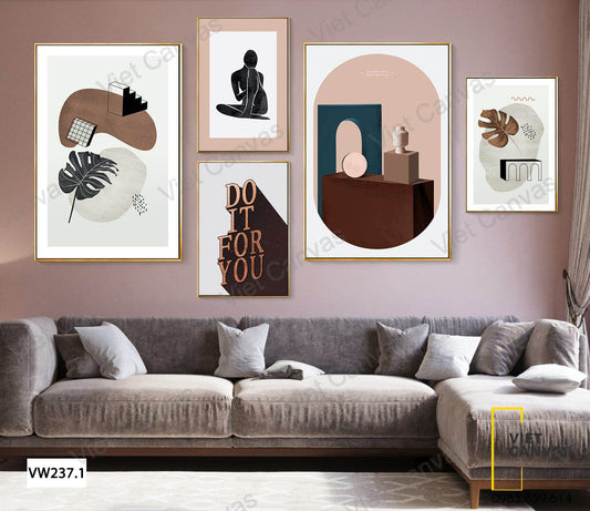 Bộ 5 Tranh Cảnh Vật - VW237.1