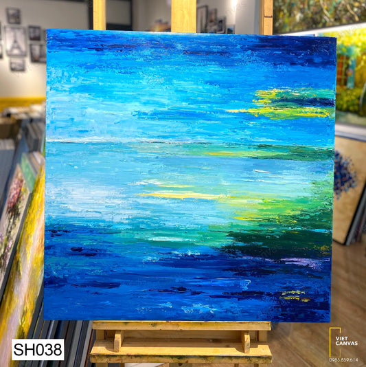 Tranh Sơn Dầu Trừu Tượng - SH038