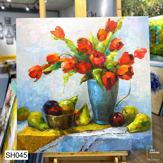 Tranh Sơn Dầu Tĩnh Vật  - SH045