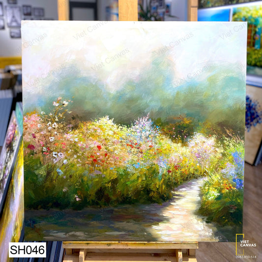 Tranh Acrylic Lối Nhỏ  - SH046