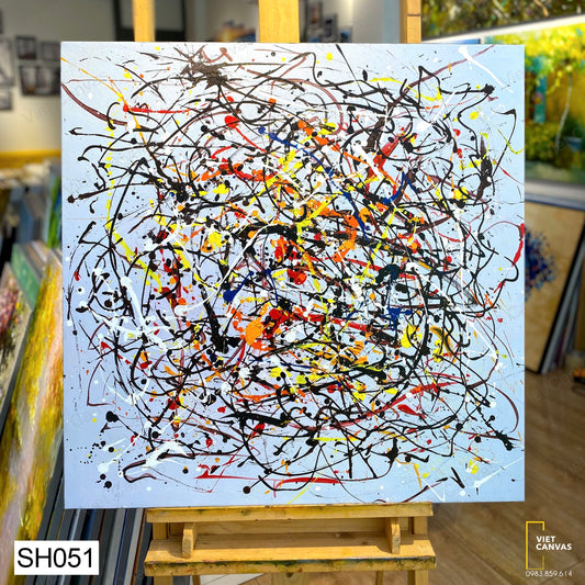 Tranh Sơn Dầu Trừu Tượng- SH051