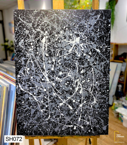 Tranh Sơn Dầu Vệt Mực - SH072