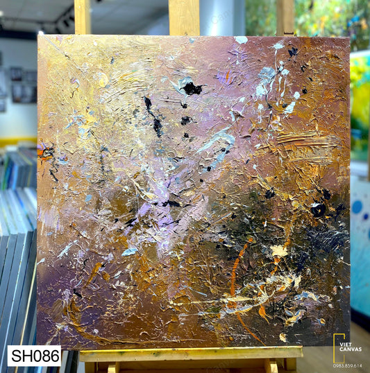 Tranh Sơn Dầu Trừu Tượng - SH086