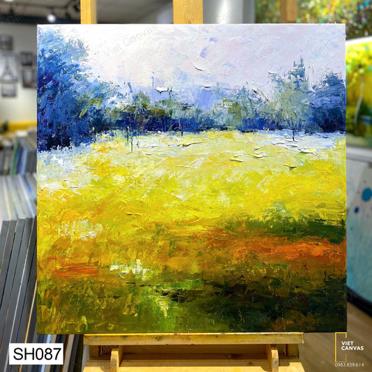 Tranh Sơn Dầu Cánh Đồng - SH087