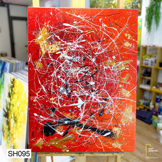 Tranh Sơn Dầu Trừu Tượng - SH095