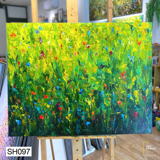 Tranh Sơn Dầu Trừu Tượng - SH097