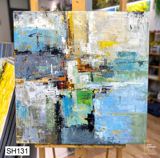 Tranh Sơn Dầu Trừu Tượng - SH131