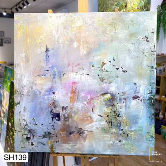 Tranh Sơn Dầu Trừu Tượng - SH139