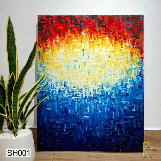 Tranh Sơn Dầu Sắc Màu - SH001